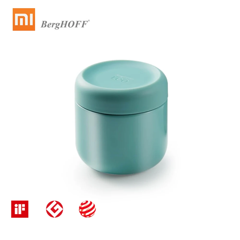 Xiaomi Mijia мини бергхоф изоляционный бак 350/500 мл из нержавеющей стали тушеный Beaker 6h термос контейнер для еды многоцелевой горшок