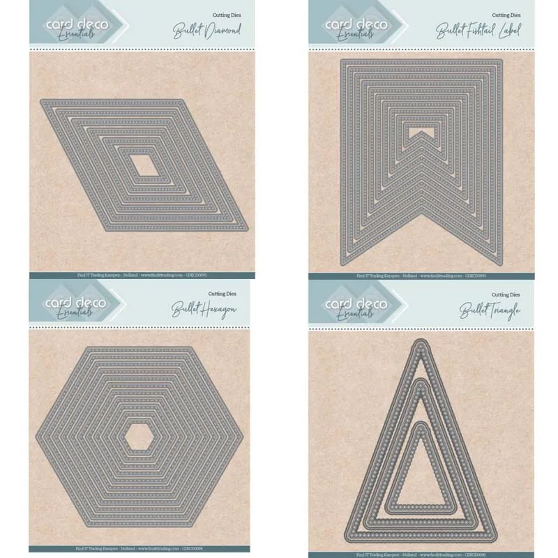 

2021 New Arrival Multiple Base Frame Metal Cutting Dies Stencil Craft Die Cut Mould Decor Template for Scrapbooking Design Model