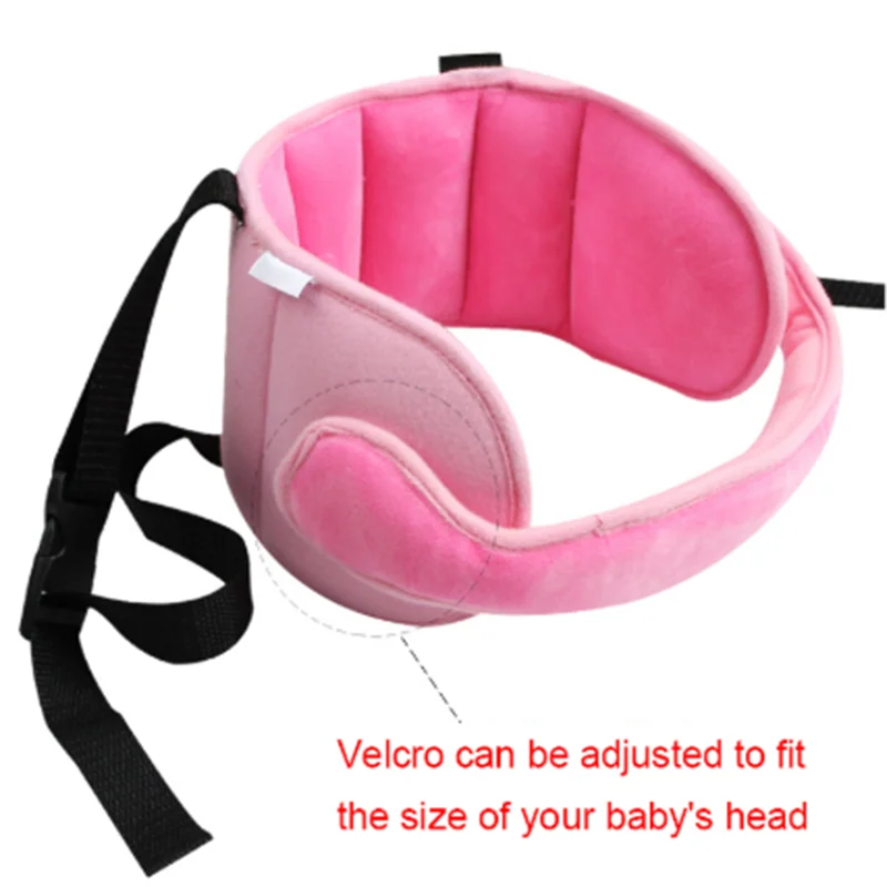 Asiento de coche ajustable para Beb&eacute; y Ni&ntilde;o, soporte para la cabeza, almohada fija para dormir, protecci&oacute;n para el cuello, corralito de seguridad, reposacabezas-1