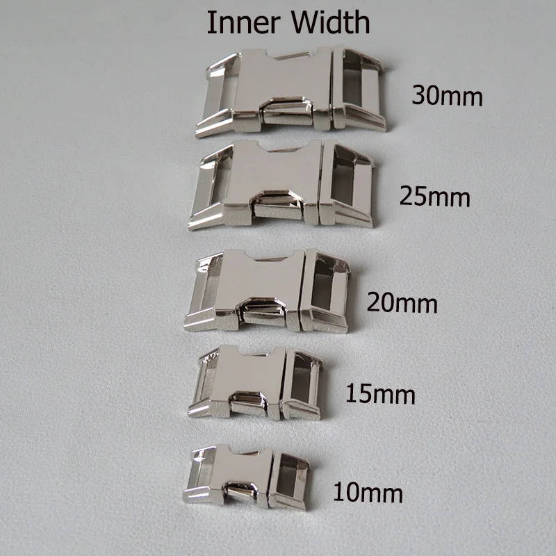 Металлическая застежка для ошейника 10 шт./лот фурнитура собак мм 15 20 25 30 лямки
