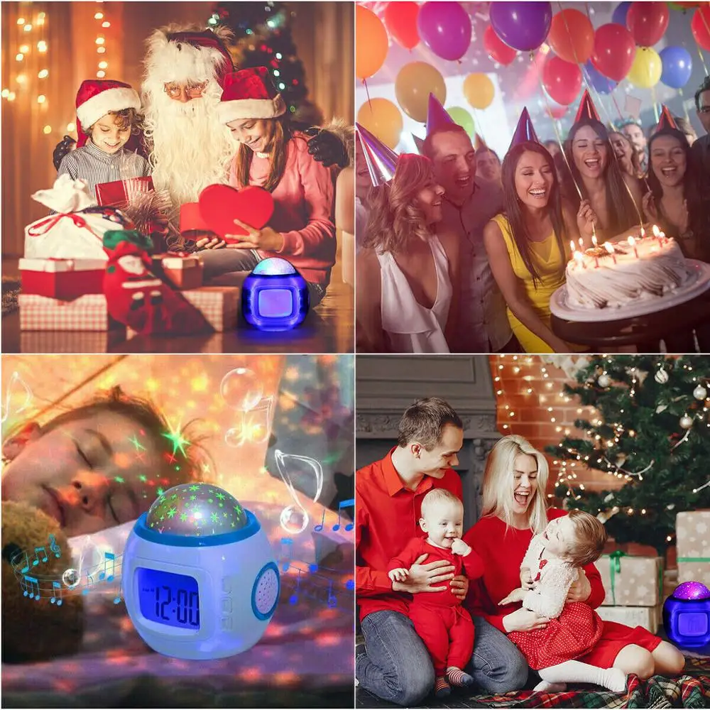 Детская комната небо Звезда Ночной Светильник Светодиодный проекционный