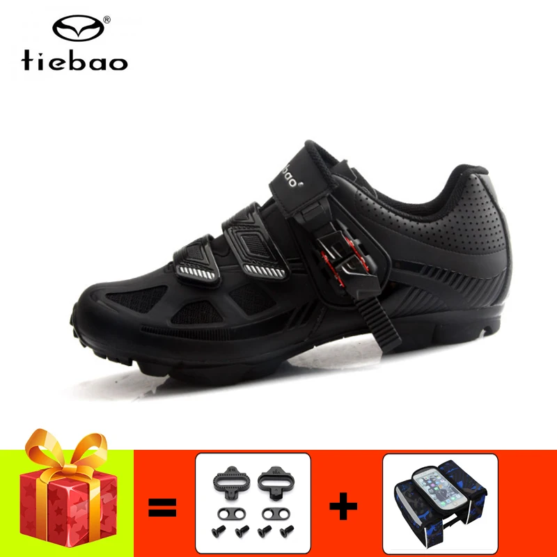 Tiebao men cycling shoes women self-locking sapatilha ciclismo mtb cycling sneakers breathable bicycle racing spinning shoes