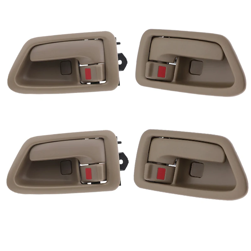 4/Redmi 2/1 шт. правой и левой внутри дверь ободок ручка для Toyota Camry 1997 1998 1999 2000 2001