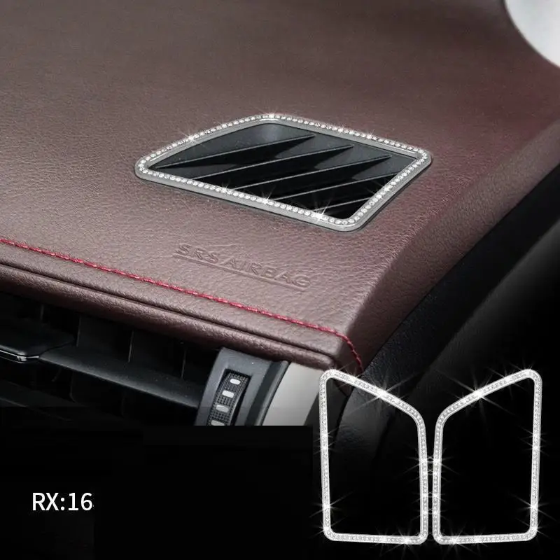 Хромовая Автомобильная Модифицированная интерьерная молдинги детали для