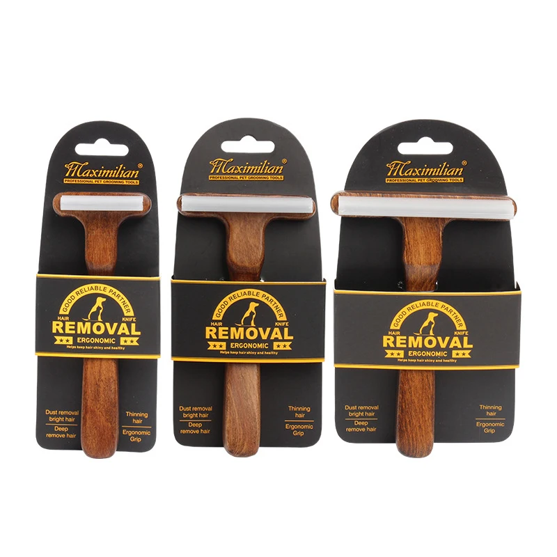 

Pet Hair Removal Knife Dog Brush Grooming Tools Dogs Lint Shedding Trimmer Brushes Cats Hair Shedding Cleaning Comb Pet Supplies