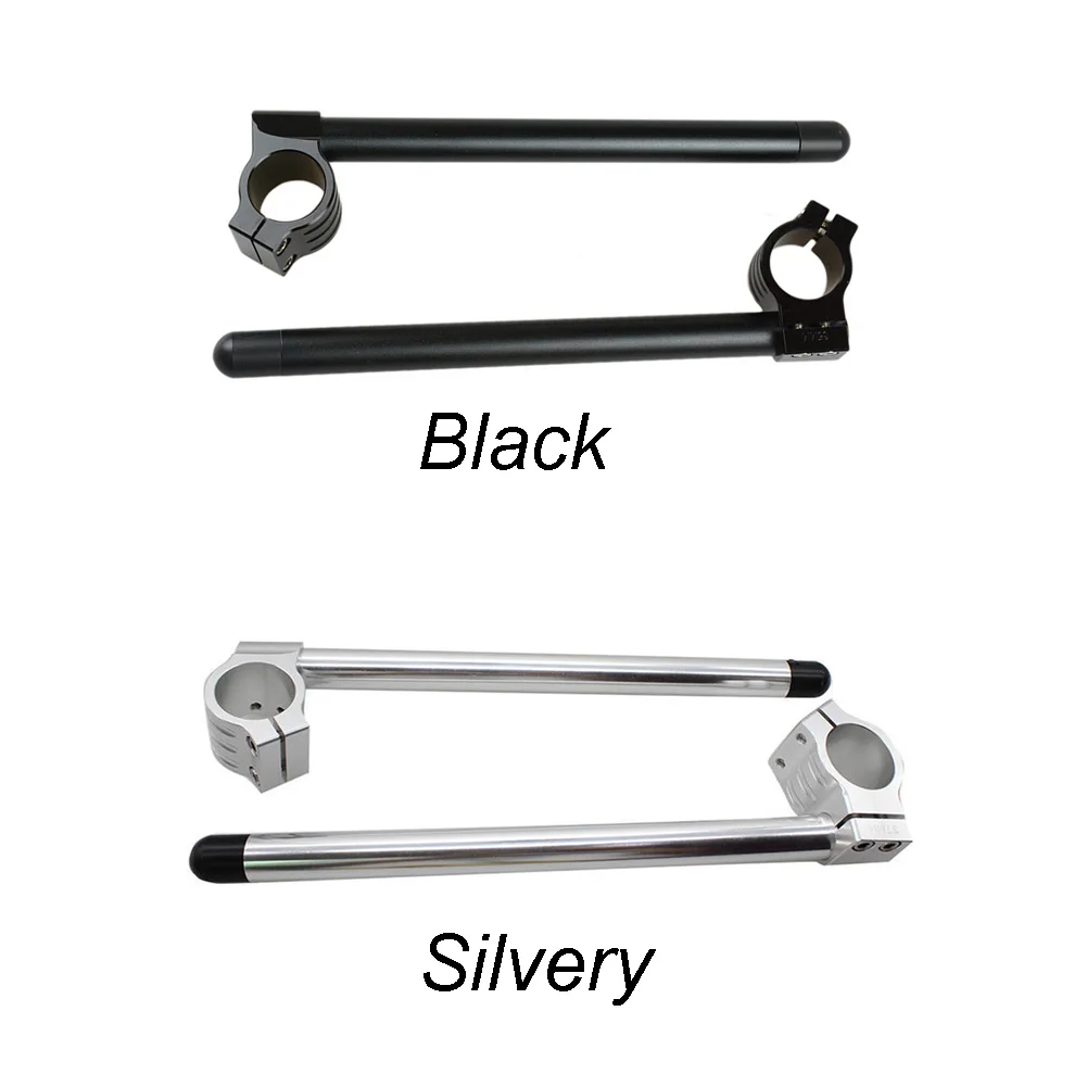 

1 Pair Handgrip Universal Durable Tube Portable Car Handle Bars For Cafe Racer Clip-on For 35mm Fork Motorcycle Accessories