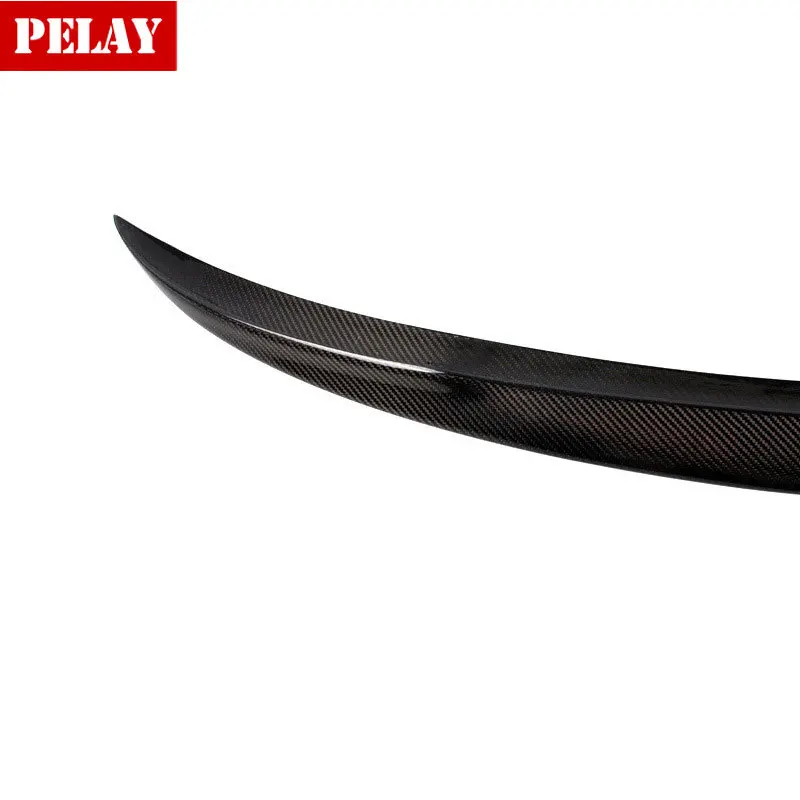 

For BMW F36 Spoiler Carbon Fiber 4 Series 4 Door Gran Coupe F36 Carbon Spoiler P Style 2014 2015 2016 - UP 420i 420d 428i 435i