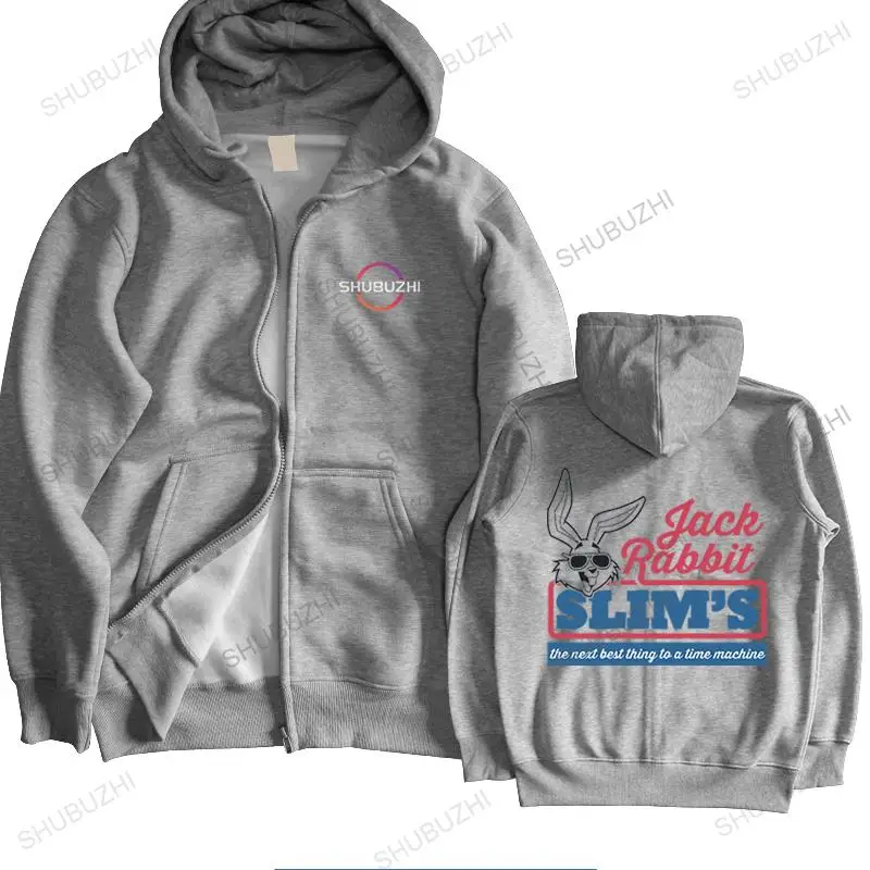 

Мужская толстовка, Весенняя уличная одежда, пуловер, хлопковое модное пальто, толстовки с капюшоном на молнии с изображением Джека кролика, ...