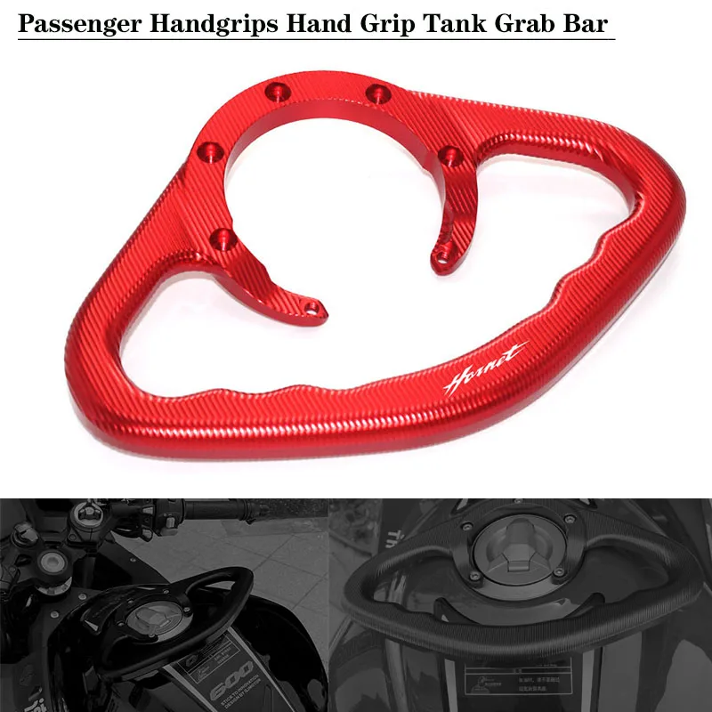 

For HONDA CB600F CB600 CB900 Hornet 600 900 CB 600 Motorcycle CNC Passenger Handgrips Hand Grip Tank Grab Bar Handles Armrest