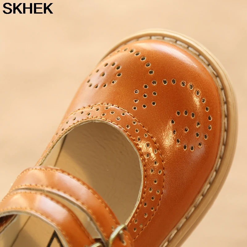 

SKHEK Spring Autumn Girl Shoes Girls Hollow out Single Shoes Baby Girls Anti Slip Shoes Toddler Girl Casual Princess Shoes