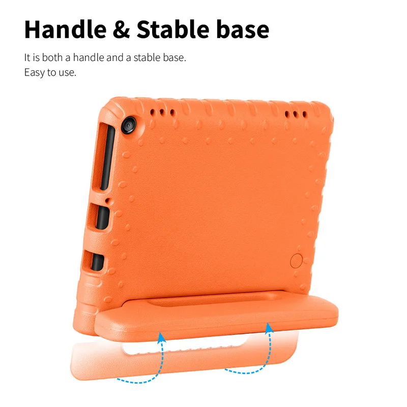 

For Fire HD 8 2020 Case Kids Cover Shock Proof EVA Foam Hand-Held for Kindle 10th Generation Tablets Cases