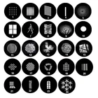 Snoots оптический конденсатор Графический сделай сам эффект пленка тень шаблон моделирование наборы для фотостудии вспышка