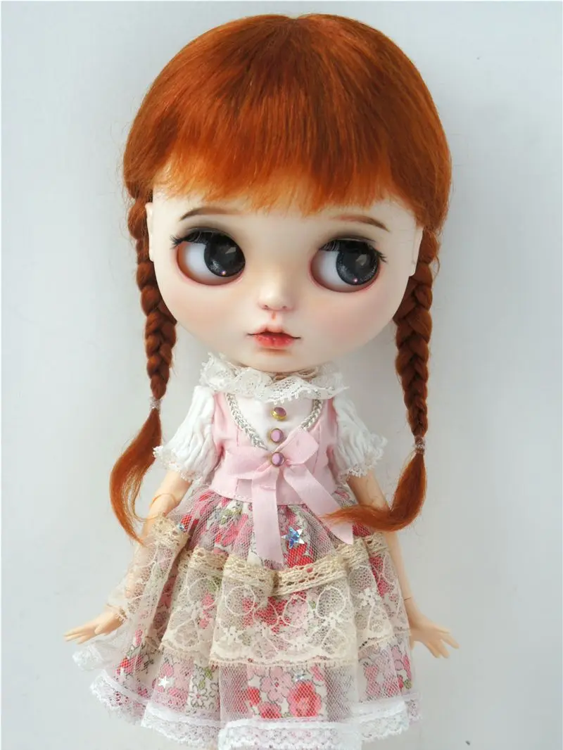 Кукла для девочки! Парик куклы SD из мохера JD018 шарнирные с двойной оплеткой 23-25 см