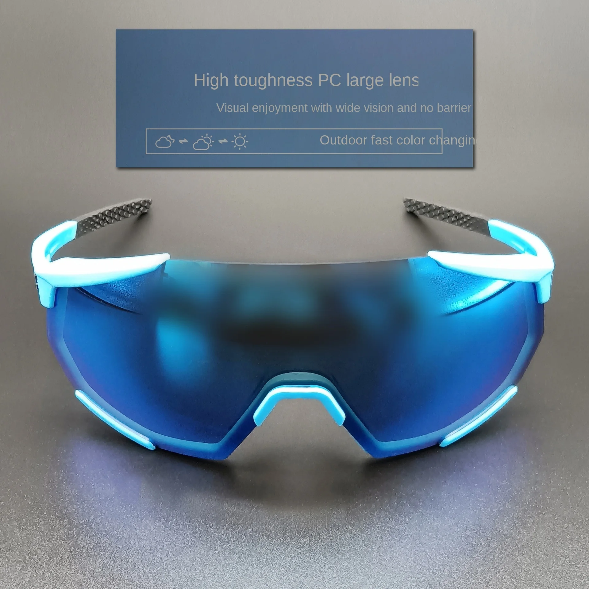 

Factory Direct Supply Outdoor Athletic Glasses Bicycle Mountain Bike Motorcycle Cycling Glasses Replaceable Cycling Sunglasses