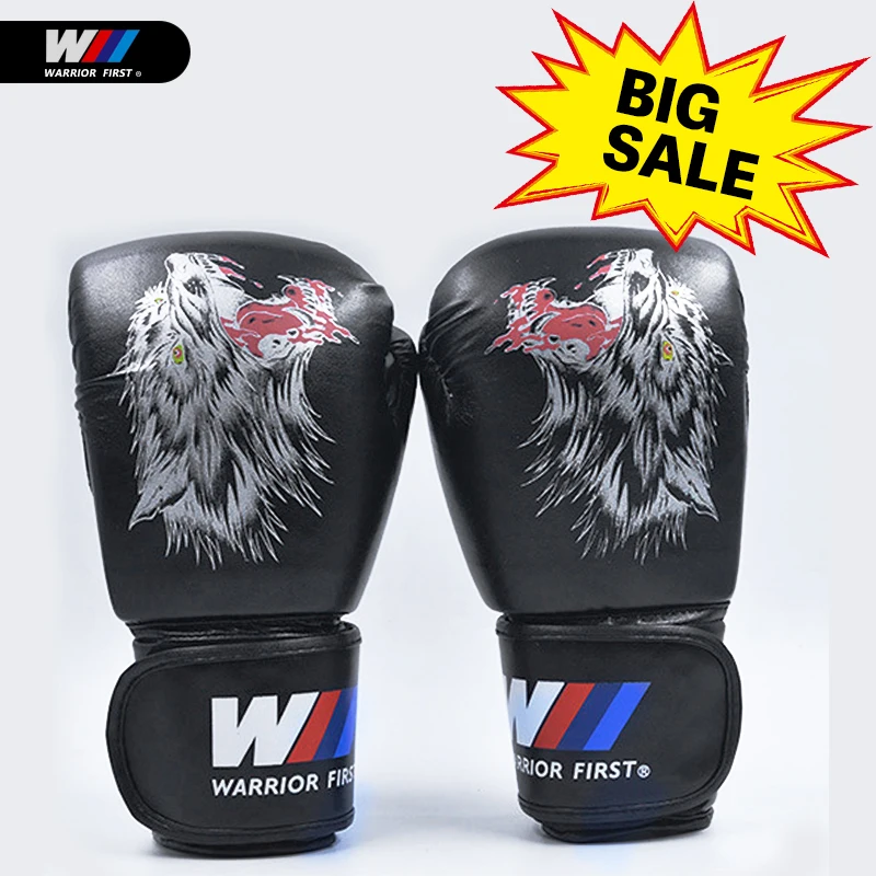 Недорогие боксерские перчатки Pro 60Z/8OZ/10OZ/120Z Муай Тай обучение дышащая ММА