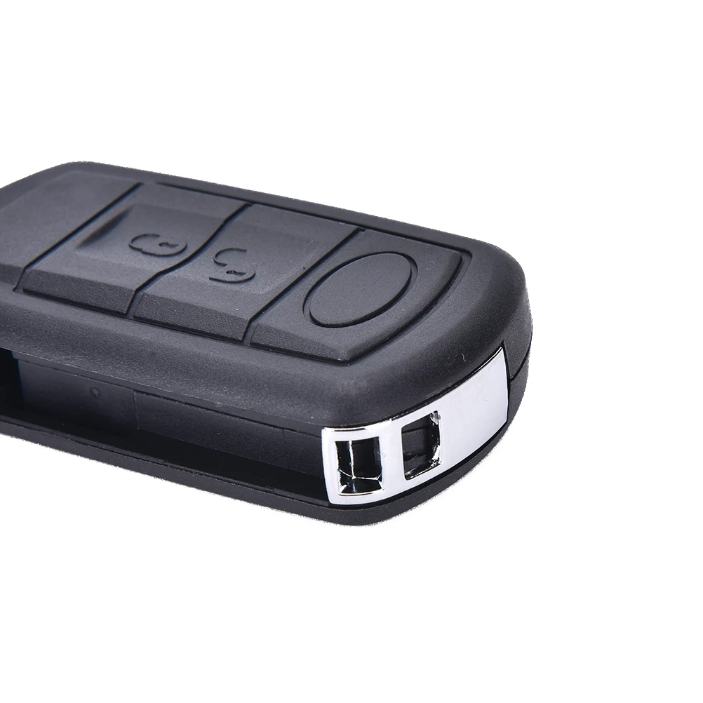 Складной чехол для ключей с 3 кнопками ShellFit Range Rover Sport LR3 Discovery Flip Fob|Заготовки