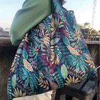 Многоразовые Экологически чистые складные сумки для покупок большого размера премиум класса, небольшая нагрузка, Экологически чистая Складная Сумка-тоут с ручкой