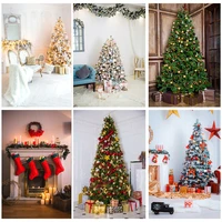 christmas theme photography background christmas tree fireplace children portrait backdrops for photo studio props 21525 jpe 65