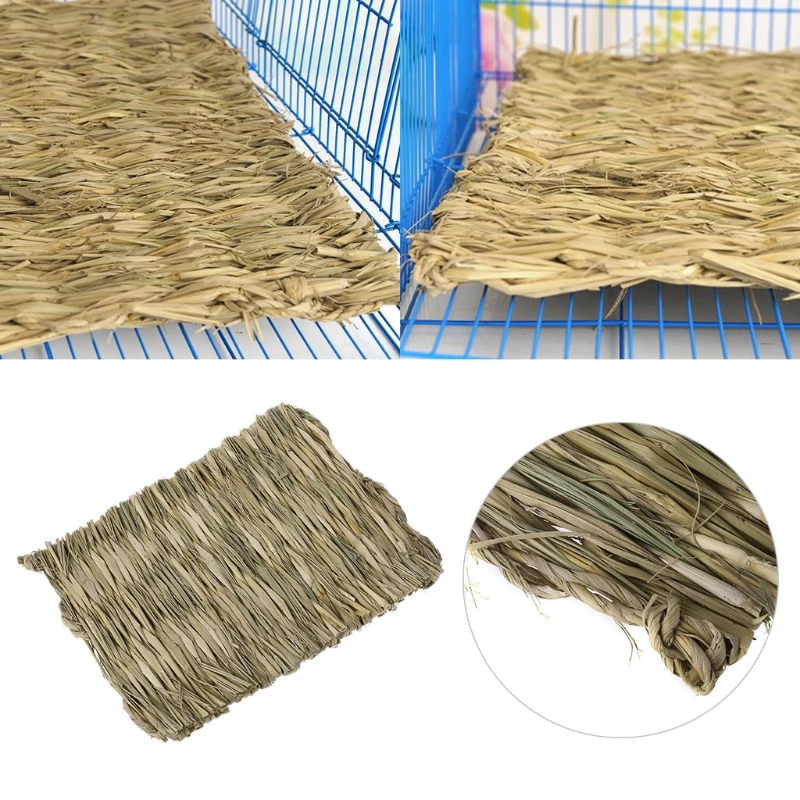 

Rabbit Grass Chew Mat Small Animal Hamster Cage Bed House Pad 652A