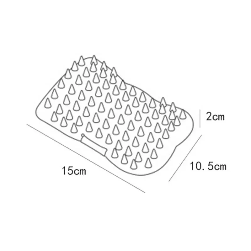 Угловая Массажная щетка для когтей и товары груминга домашних животных|Игрушки