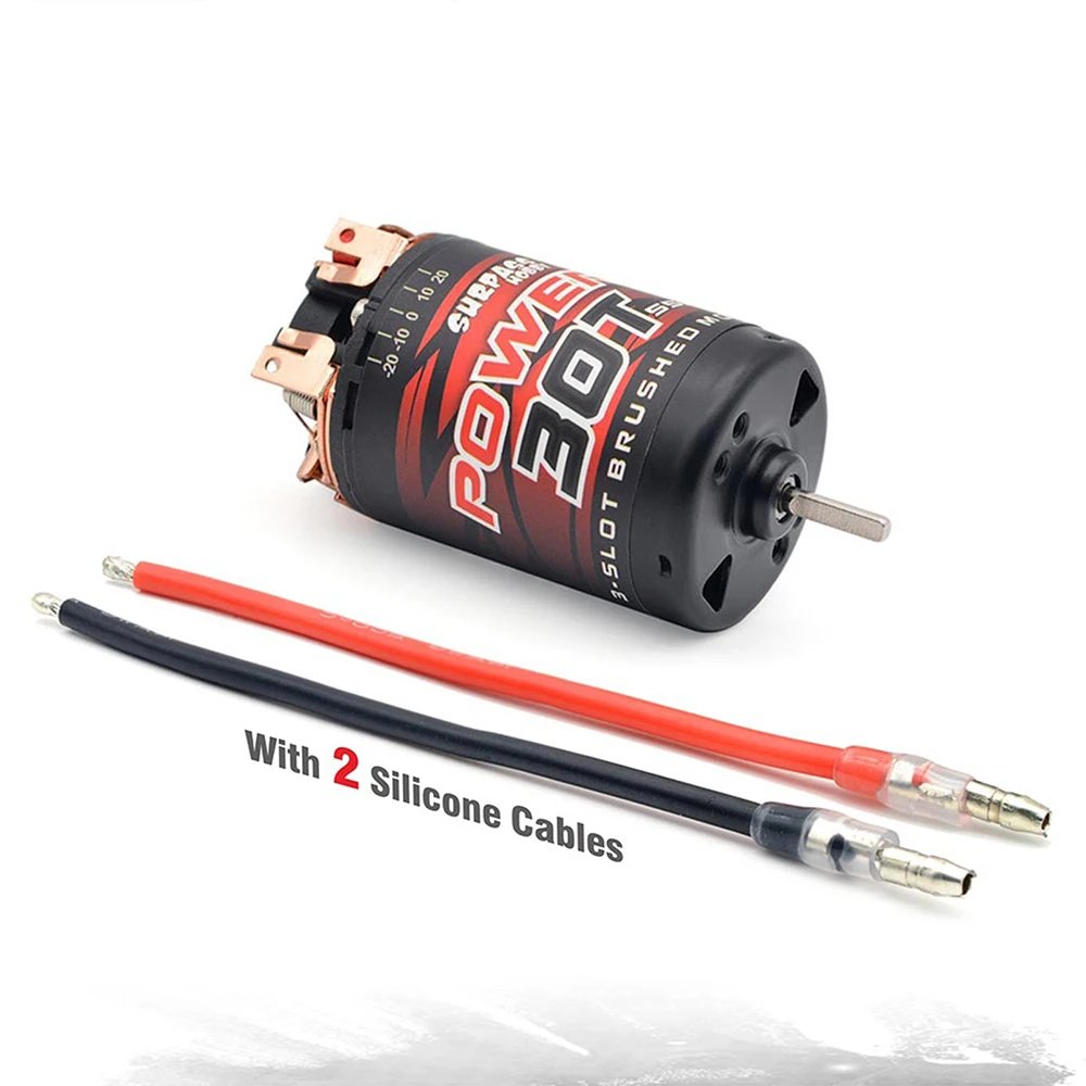SURPASS HOBBY-Motor cepillado de 5 ranuras, 3 solt 540/550, 12T, 16T, 21T, 27T, 35T, 45T, para HSP, HPI, Wltoys, Kyosho, TRAXXAS, coche teledirigido 1/10-2