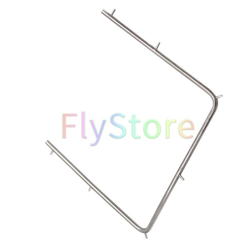 10 см стоматологическая резиновая рамка из нержавеющей стали инструмент для