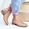 

zipper large Autumn 2020 new shoes low heel side women's short boots