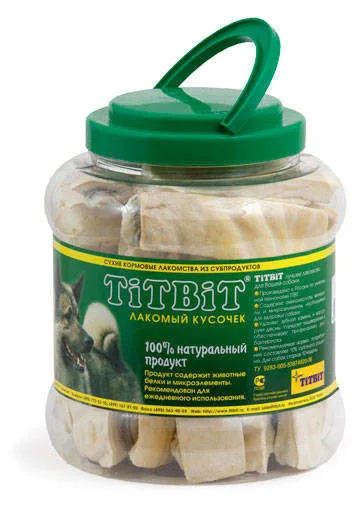 Лакомство для собак Titbit, Крекер говяжий, 500г