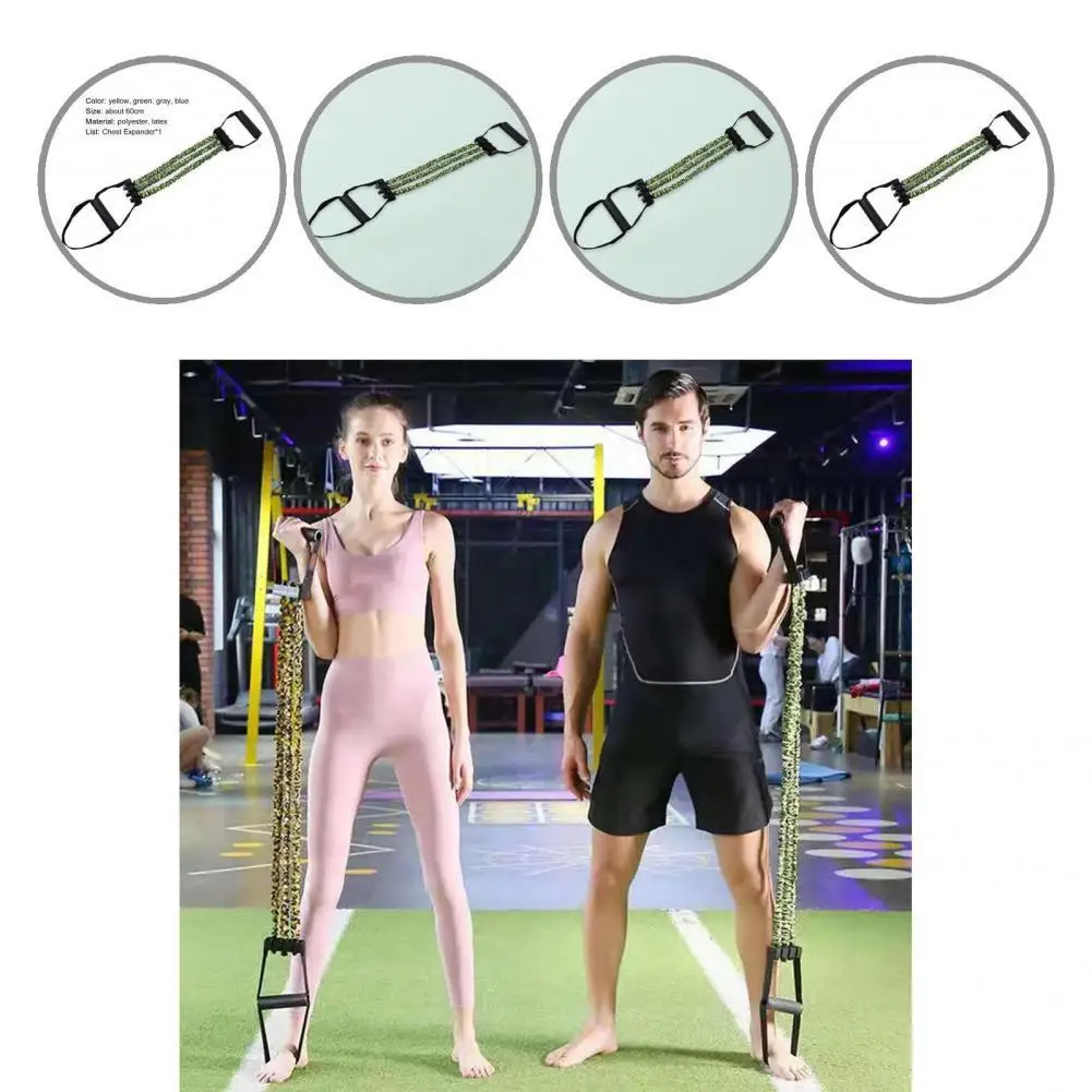 

Polyester Useful Elastic Bodybuilding Fitness Resistance Bands Multi-functional Resistance Bands Skin-friendly for Gym