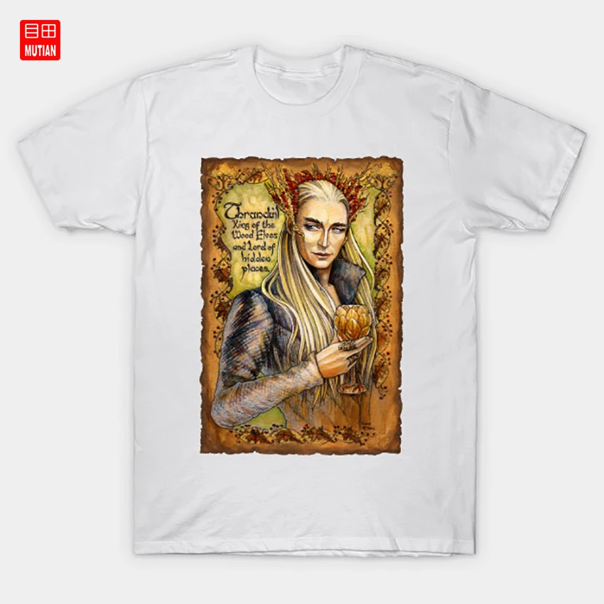 Футболка King The Hobbit Legolas Elves Elf Thranduil|Мужские футболки| |