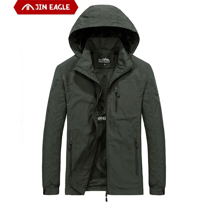 Военная Водонепроницаемая ветровка с капюшоном повседневное пальто мужская