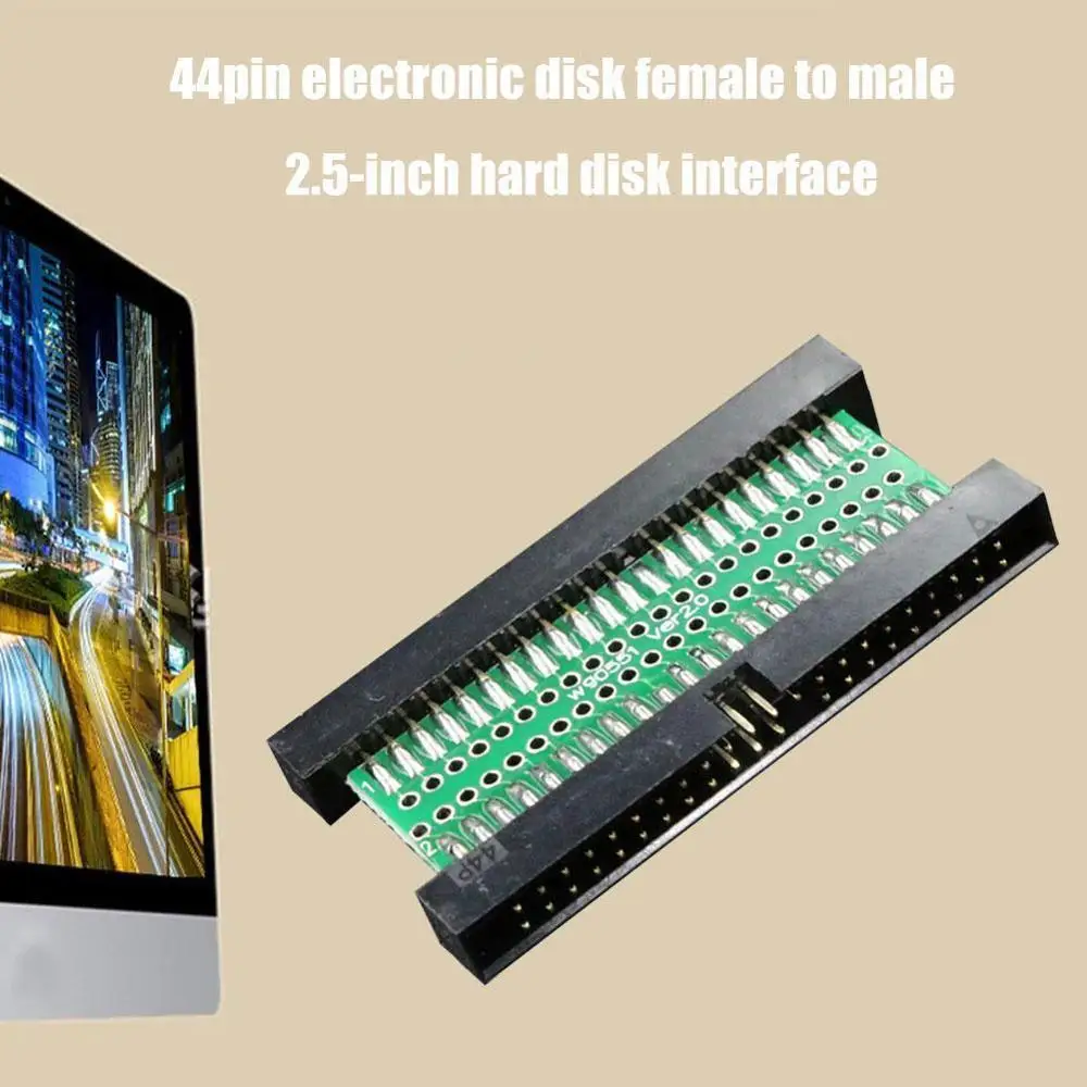 Высококачественный 44pin 44-pin 2 5 Ide штекер-штекер Адаптер Ssd карта 44p адаптер к Usb Dom C4g8