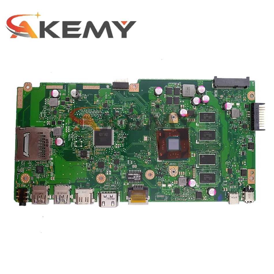 for asus x540sax540sf540sx540saa laptop motherboard mainboard test ok n3700cpu 8gbram free global shipping