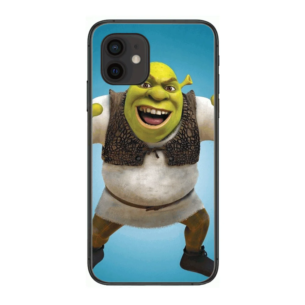 

Green Monster Style Phone Case cover For iphone 12 pro max 11 8 7 6 s XR PLUS X XS SE 2020 mini black cell shell