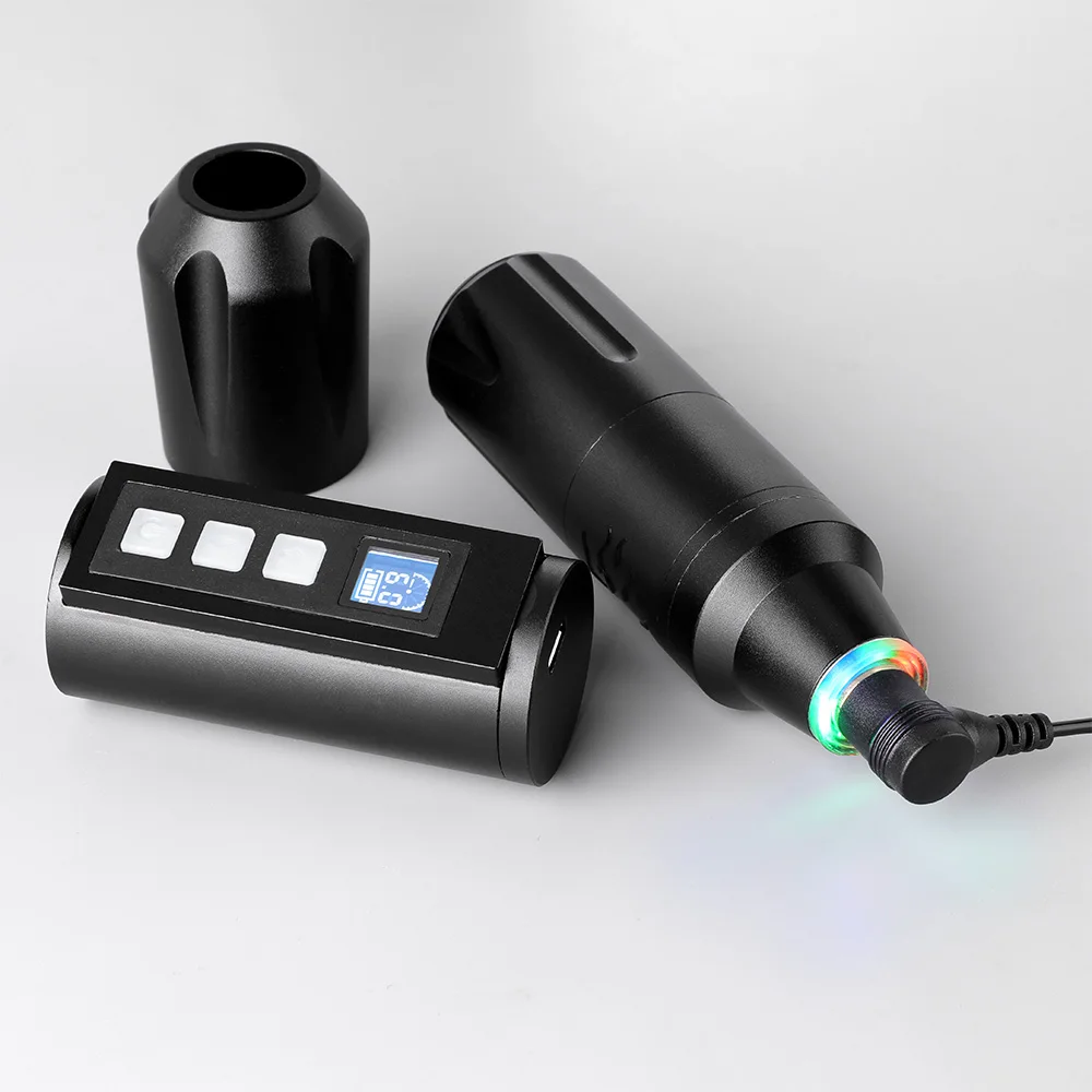 

Professional Tattoo Pen Kits Original FAULHABER Motor Rotary Machine Guns Set Permanent Makeup Machine with Battery EM139