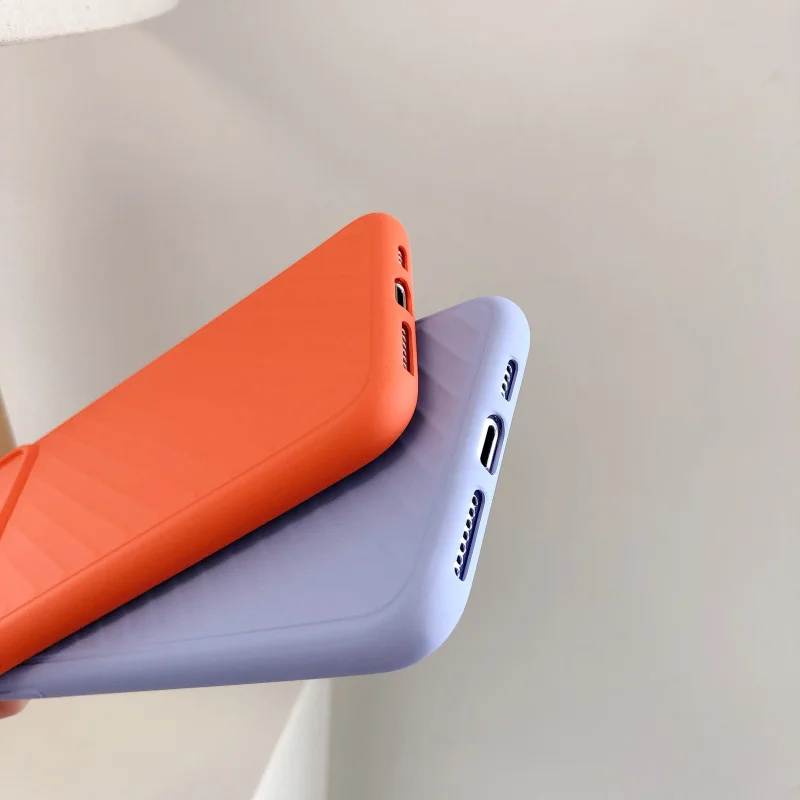 Camera Protection Shockproof Phone Case For iPhone 12 Mini 11 Pro Max XR X XS 7 8 6S Plus Solid Color Soft Back Cover | Мобильные