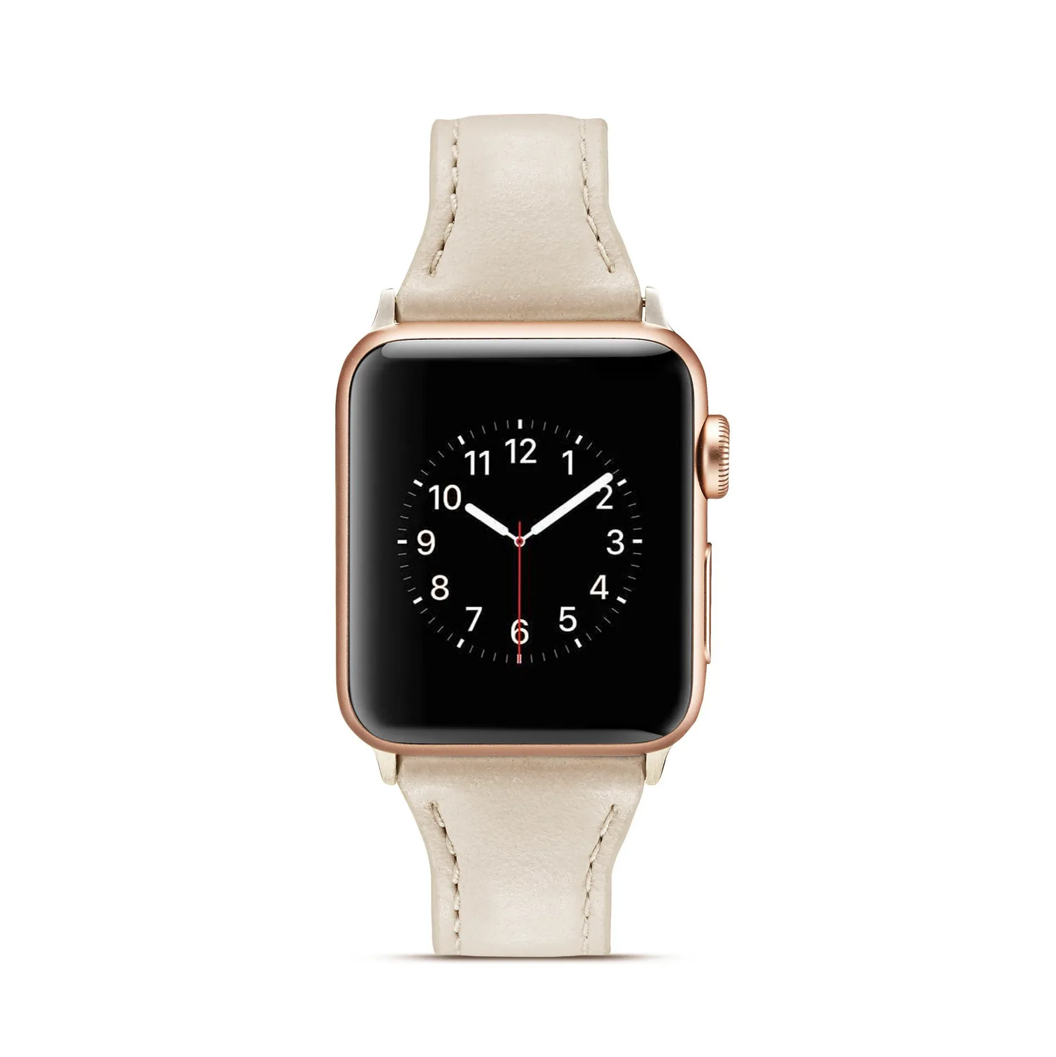 Ремешок из натуральной кожи для часов Iphone Watch 4 44 42 мм I Watch браслеты 40 38 мм ремешки для умных часов для Apple Watch 3/2/1