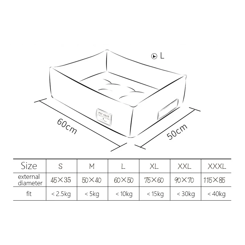 

Pet Dog Bed Summer Soft Breathable Kitten Cushion Mat Ice Silk Pad Portable Puppy Kennel Beds For Small Medium Large Dogs Cats