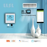 Tuya wifi thermostat 0-10V modulating fan NO NC valve for heating or cooling works with Alexa Google Home