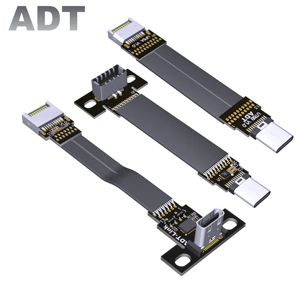 

Кабель-удлинитель ADTLink стандарта USB 3,1, 24 контакта, E type-C, 10 ГГц/bps