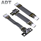 ADTLink F9T-T6A внутренний USB3.1 24PIN E Тип C Тип плоский USB кабель для передачи данных с устройством расширения до USB 3,1 Gen2 , 10 гбит