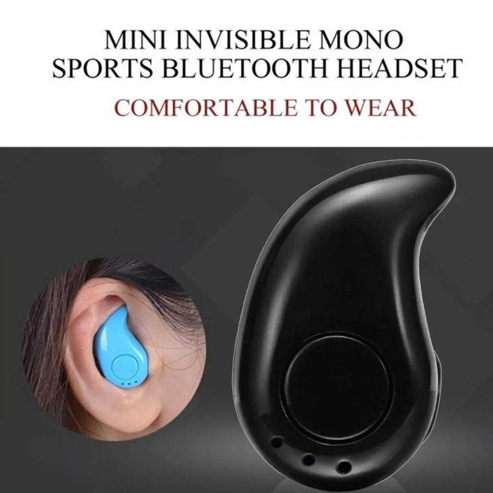 

S530 Wireless Earphone Sports Headset Earphone Mini Invisible Sport Stereo Single Headset For Smart Phone
