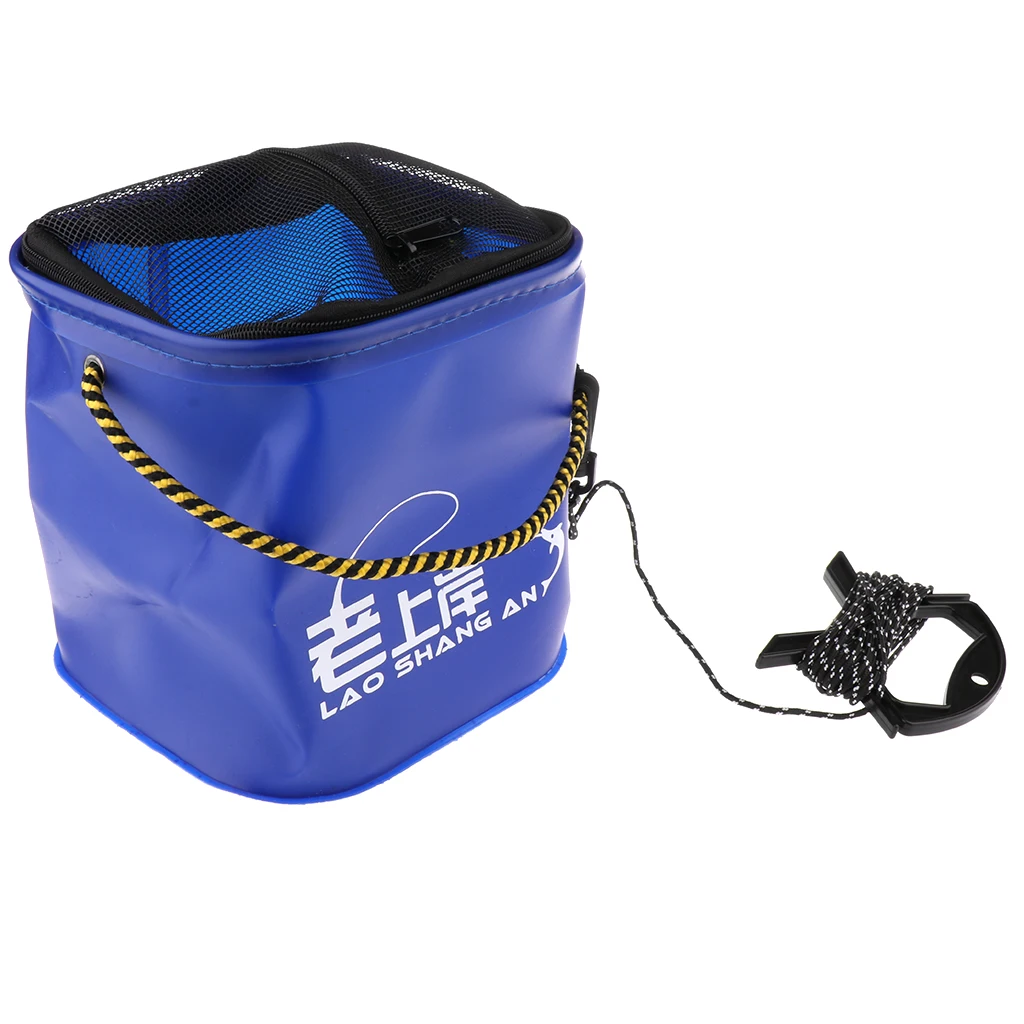 EVA Складные ведра для воды рыболовные снасти Рыба ведро приманки Чехол раковины