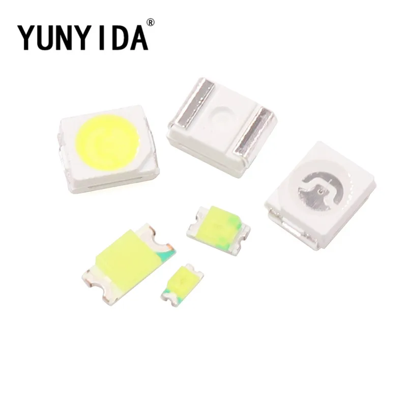 0603 0805 1206 3528 5050 5730 SMD LED красный желтый зеленый Сезон лето Белого и синего цвета