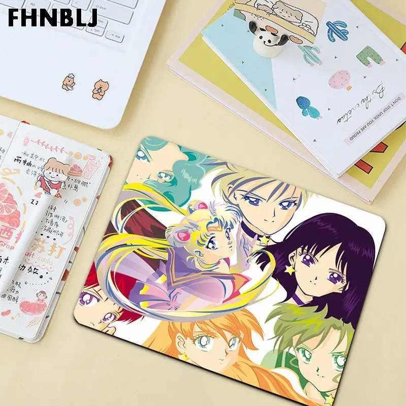 

FHNBLJ New Arrivals Sailor Moon landscape Keyboard Gaming MousePads Smooth Writing Pad Desktops Mate gaming mouse pad