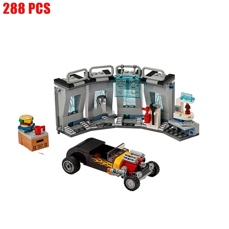 

2022 New Superhero Serices Classic Movie 288pcs Model Set Building Blocks Children's Toys Christmas birthdayGifts