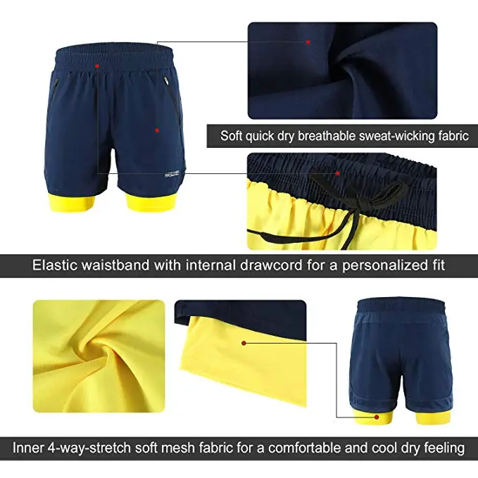 Мужские мужские шорты для баскетбола бега спортивные спортзала тенниса