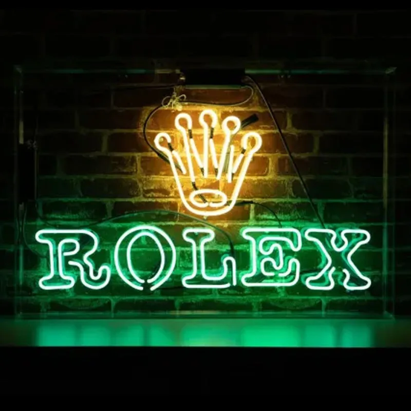 

Neon Sign for Role Watch Shop Display Wall Neon Light Sign Business Store Decor Handmade Iconic Light Aesthetic Neon Night Light