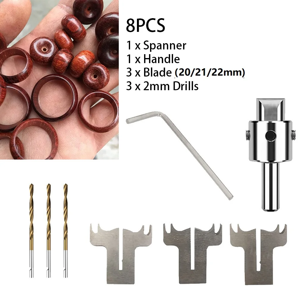 

Wood Ring Drill Bit Tool Woodworking Cutter 8Psc/Set Multifunction Wooden