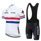 НОВЫЕ комплекты для велоспорта Strava, велосипедная форма, летний комплект из Джерси для велоспорта, Джерси для дорожного велосипеда, одежда для горного велосипеда, дышащая одежда для велоспорта